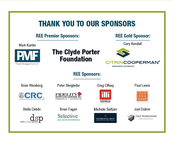 Thank you to our sponsors!